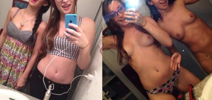 Nahaté selfie amatérek 12